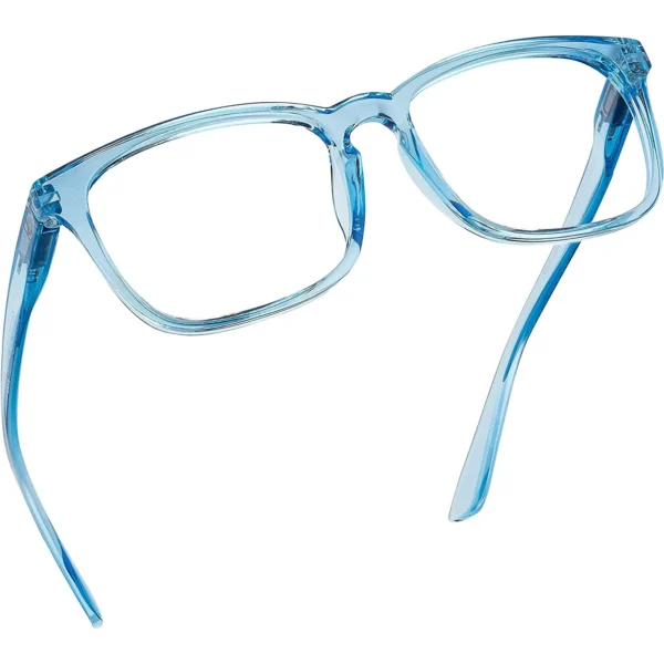 Blue Light Blocking Reading Glasses Light Blue 350