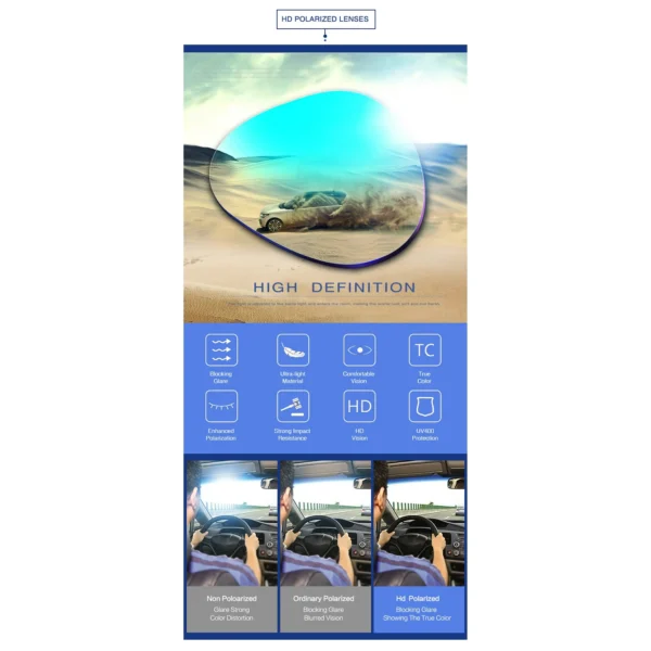 Polarized Sports Sunglasses for Men And Women - Image 3