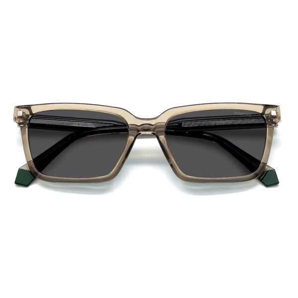 Men's Polarized Gold-Tone Aviator Sunglasses - Gold-Tone - Image 3