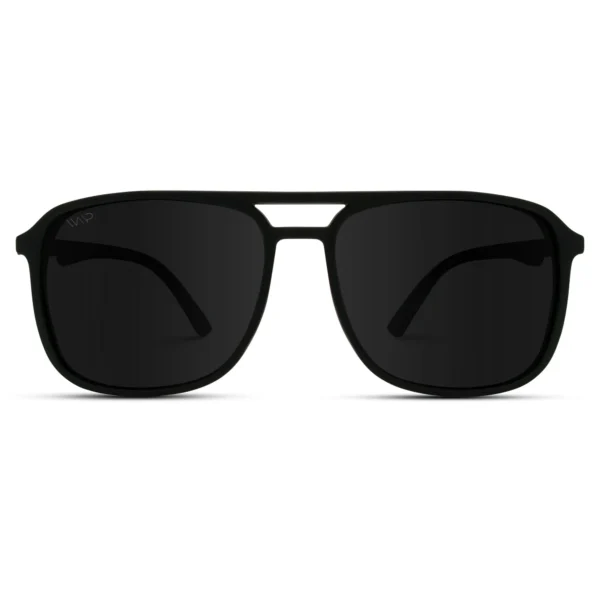Modern Square Polarized Aviator Sunglasses for Men