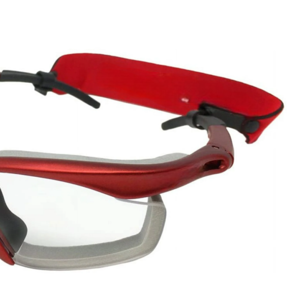 Protective Eyewear, Eye Protection Goggles for Pickleball - Red - Image 2